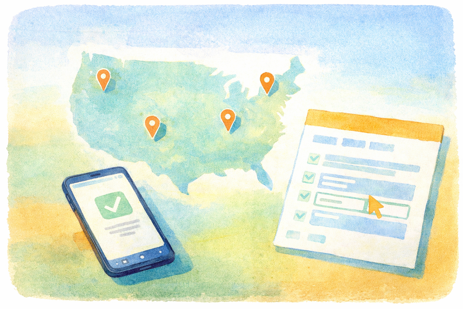 Mapped carrier records and autofill form